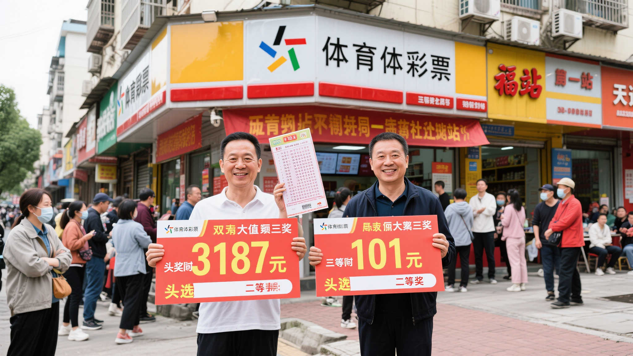双重大奖降临：同一站点不同命运
这家被