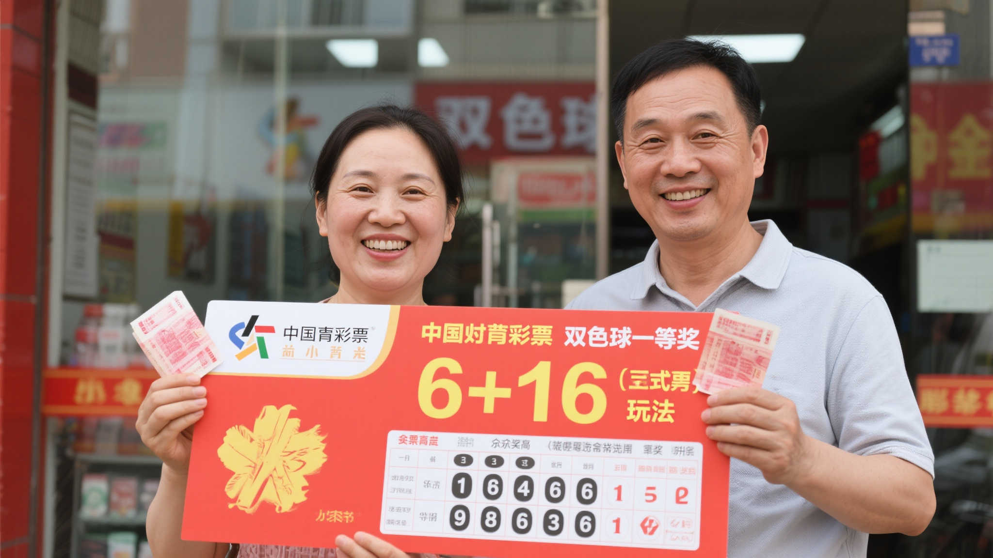 这对夫妻表示，购买彩票是他们多年的小爱好