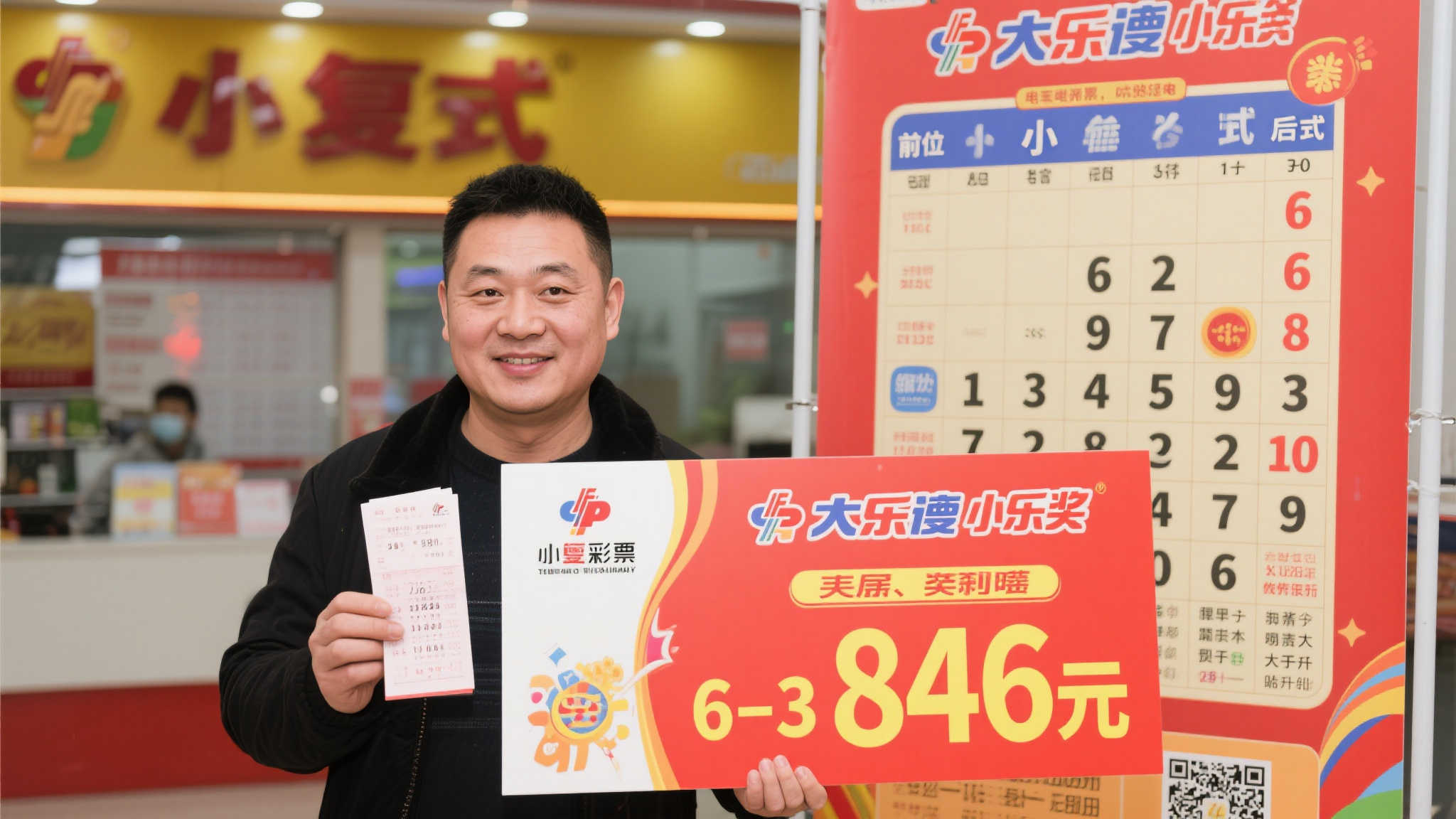 男子凭借6+3小复式揽获大乐透846万:计划优先清偿房贷 男子凭借6+3小复式揽获大乐透846万:计划优先清偿房贷